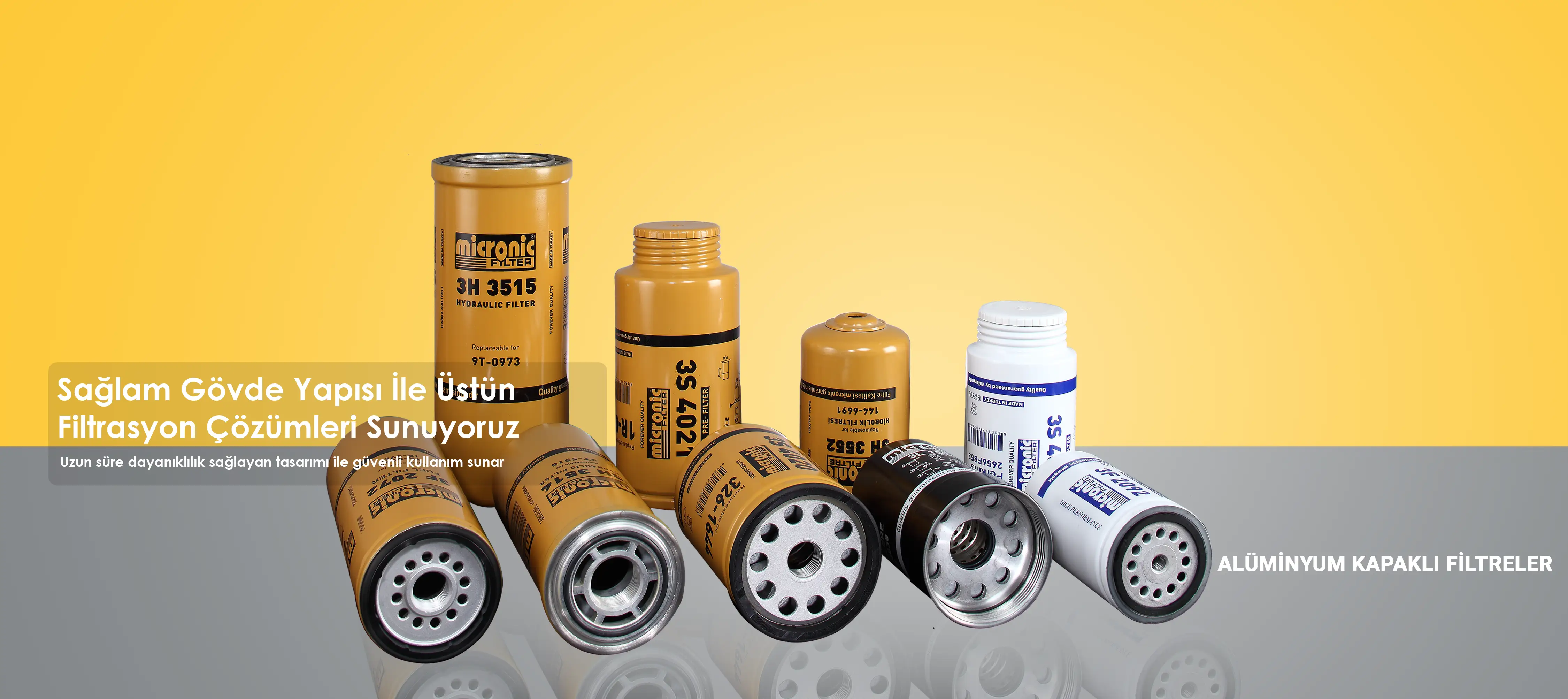 ALÜMİNYUM KAPAKLI FİLTRELER