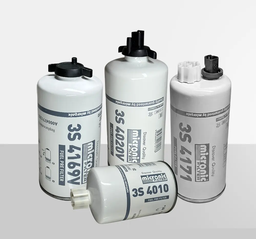 Spin On Su Ayırıcı Yakıt Filtreleri <br>micronic Filter ile Güvenilir Dizel ve <br>Benzin Filtrasyonu